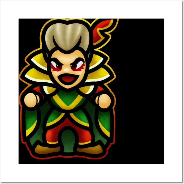 Kefka Wall Art by Kari Likelikes